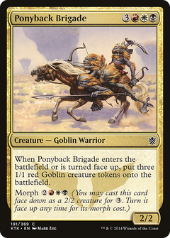 Ponyback Brigade - Foil