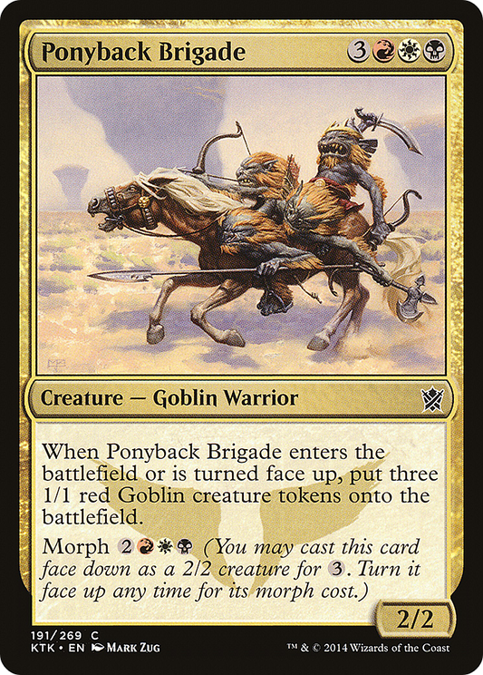 Ponyback Brigade - Foil