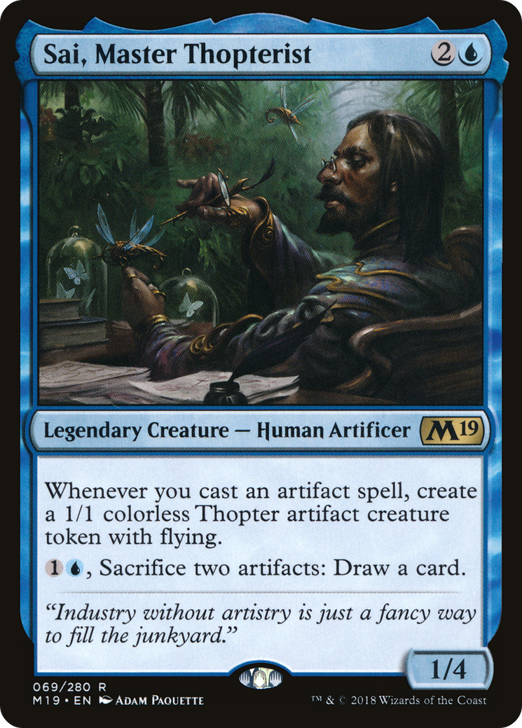 Sai, Master Thopterist - Foil