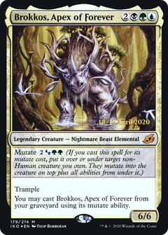 Brokkos, Apex of Forever (179) (Prerelease) - Foil