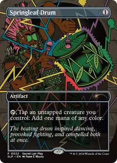 Springleaf Drum (0022) (Borderless) - Foil