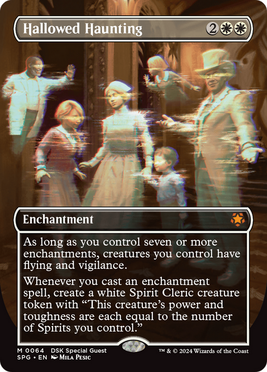 Hallowed Haunting (0064) (Borderless) - Foil