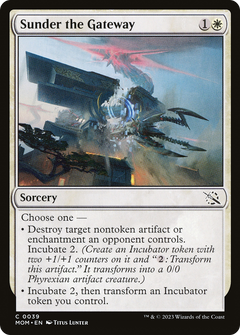 Sunder the Gateway - Foil