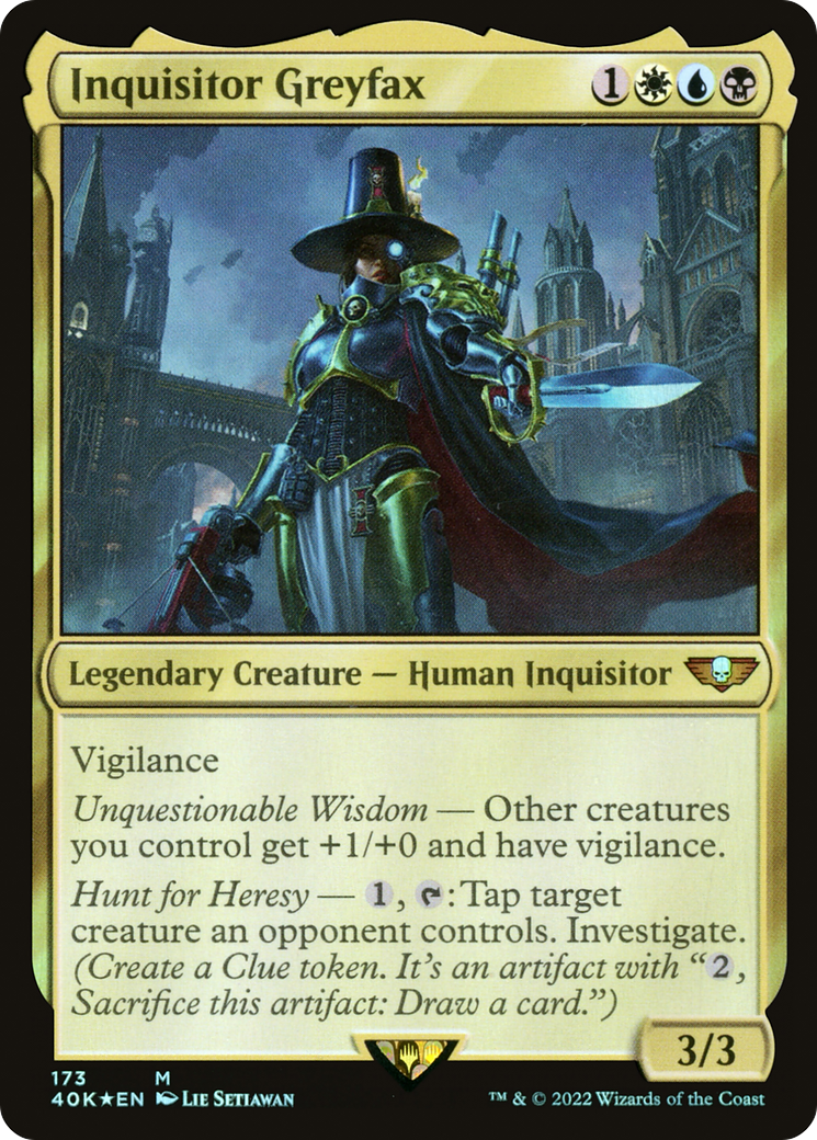Inquisitor Greyfax - Foil
