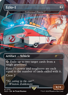 Ecto-1 [Unlicensed Hearse] (1772) (Borderless) - Rainbow Foil