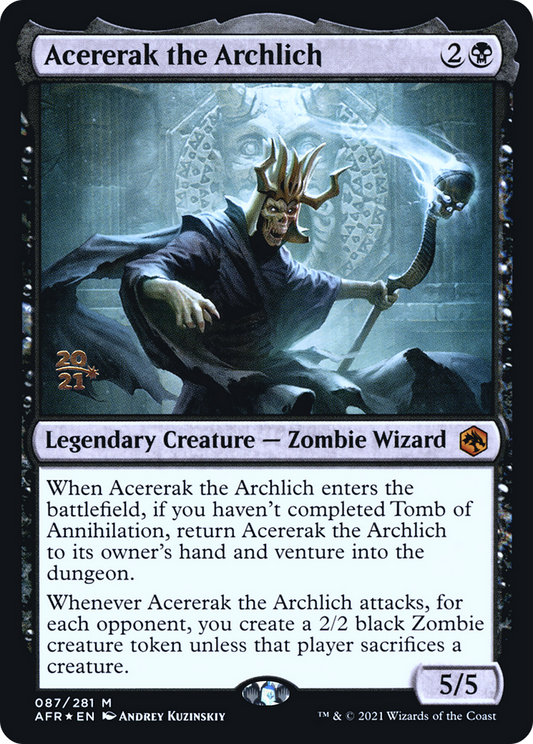 Acererak the Archlich (087) (Prerelease) - Foil