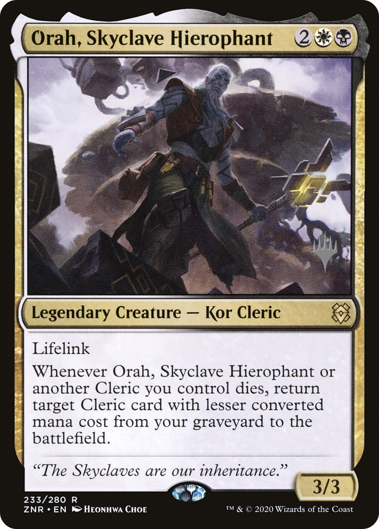 Orah, Skyclave Hierophant (233) (Promo Pack) - Foil