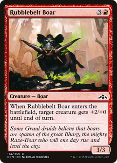 Rubblebelt Boar - Foil