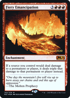 Fiery Emancipation (143) (Prerelease) - Foil