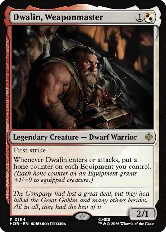 Dwalin, Weaponmaster (HOB)