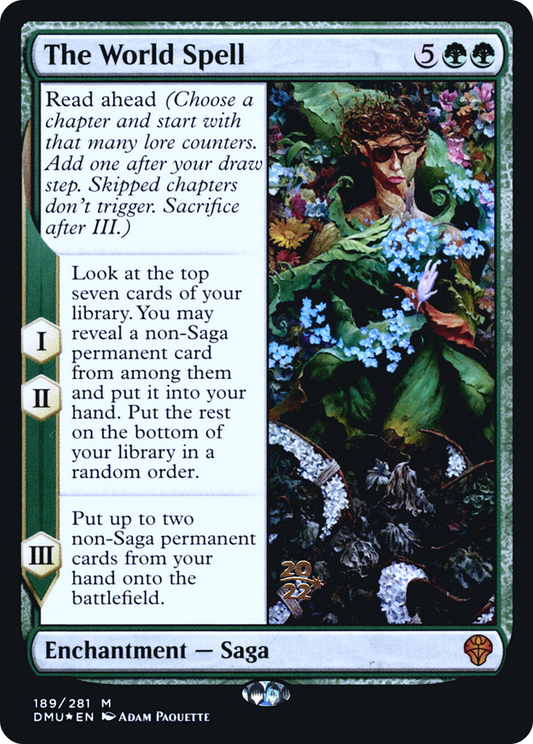 The World Spell (189) (Prerelease) - Foil