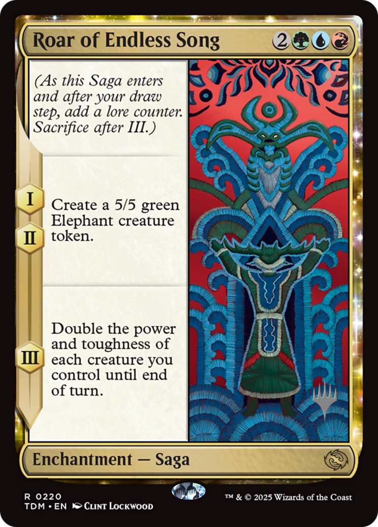 Roar of Endless Song (0220) (Promo Pack) - Foil