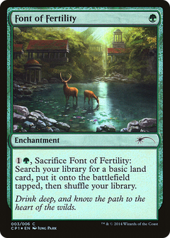 Font of Fertility - Foil