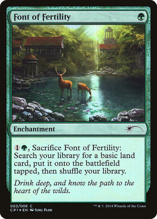 Font of Fertility - Foil