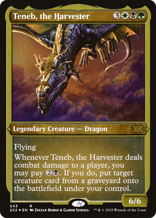 Teneb, the Harvester - Foil Etched