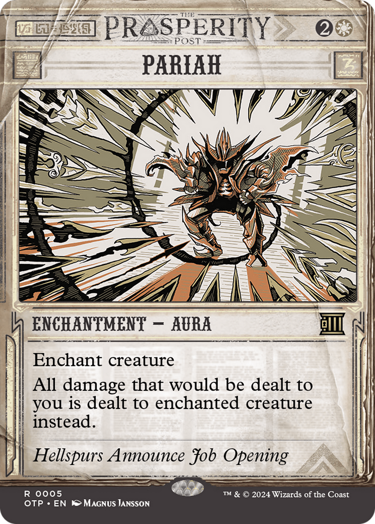 Pariah (0005) (Showcase) - Foil