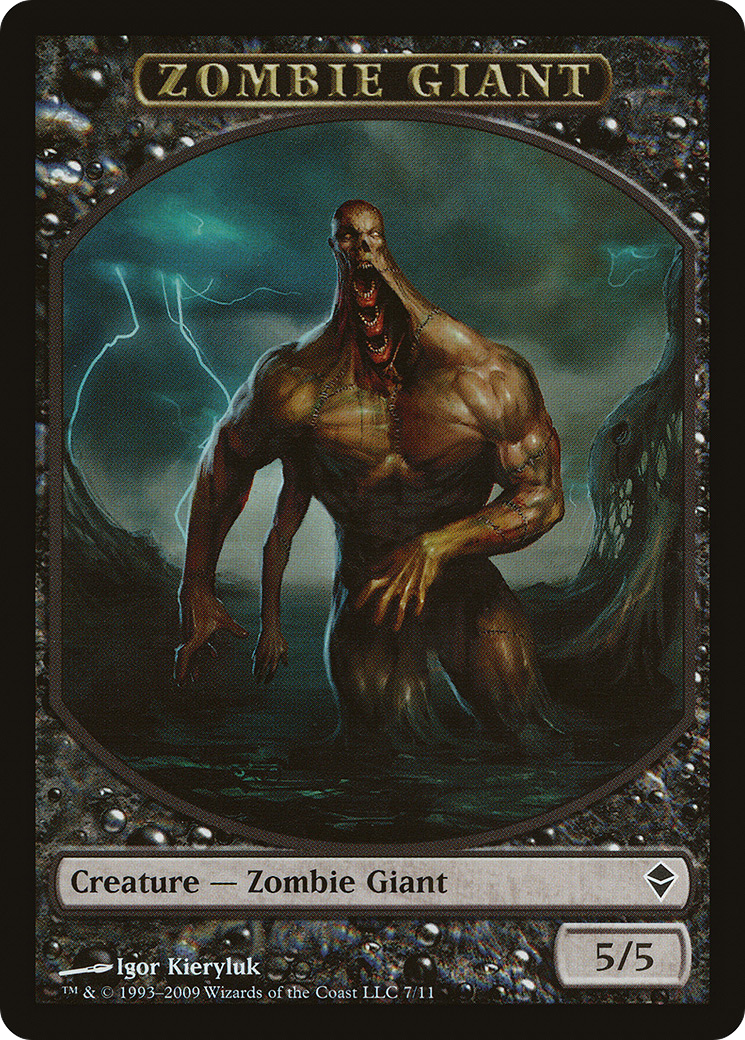 Zombie Giant Token (007)