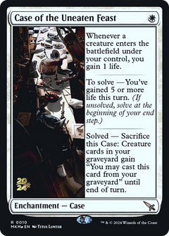 Case of the Uneaten Feast (0010) (Prerelease) - Foil
