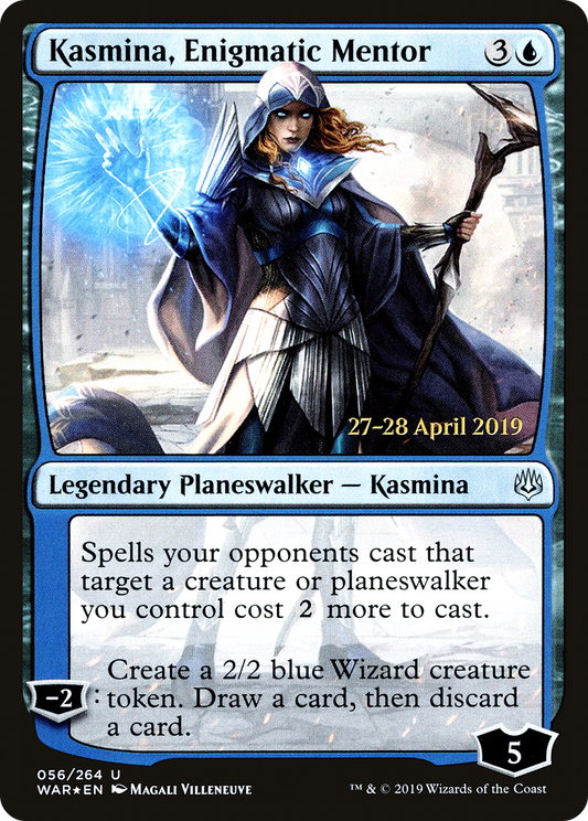 Kasmina, Enigmatic Mentor (056) (Prerelease) - Foil