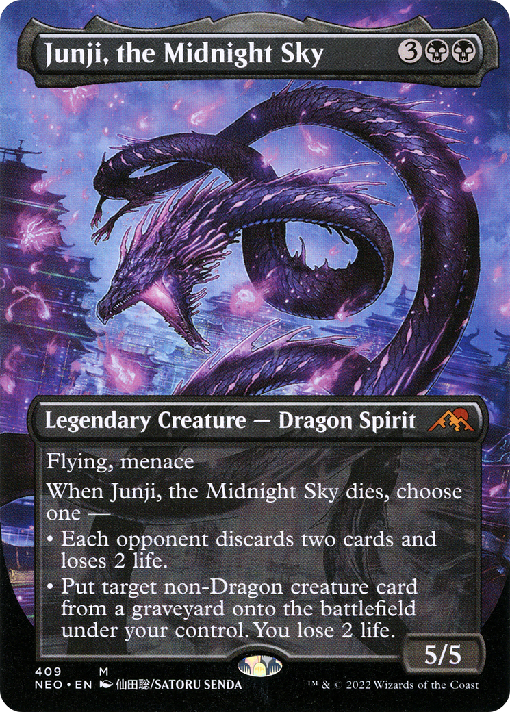 Junji, the Midnight Sky (409) (Borderless) - Foil
