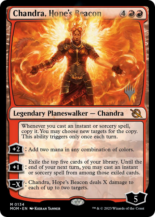 Chandra, Hope's Beacon (0134) (Promo Pack) - Foil