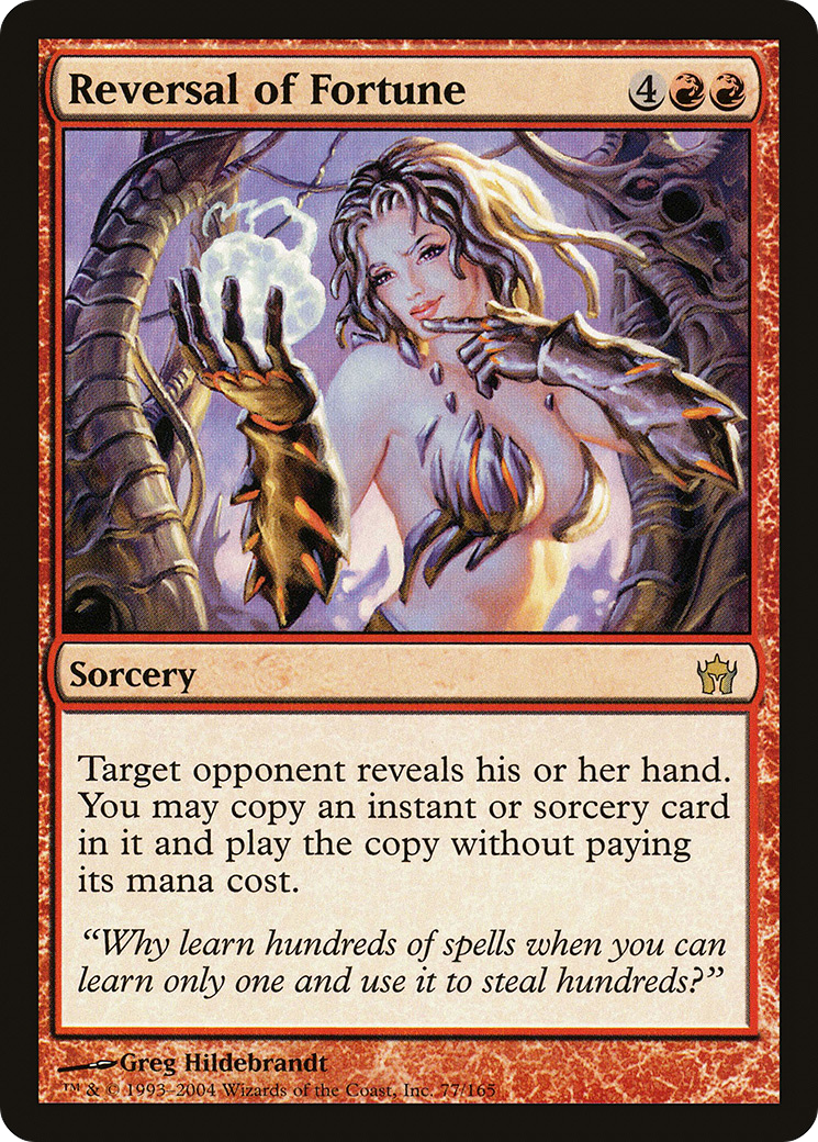Reversal of Fortune - Foil