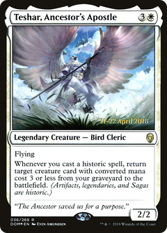 Teshar, Ancestor's Apostle (036) (Prerelease) - Foil