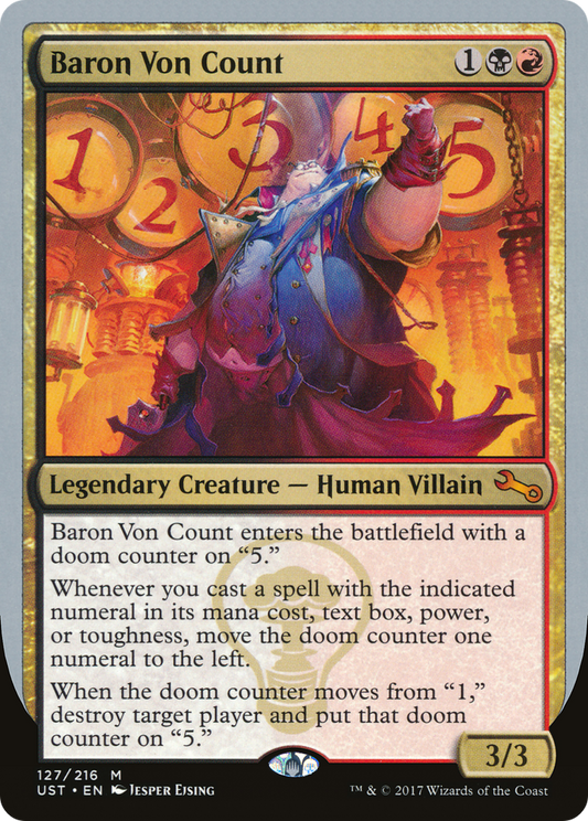 Baron Von Count  - Foil