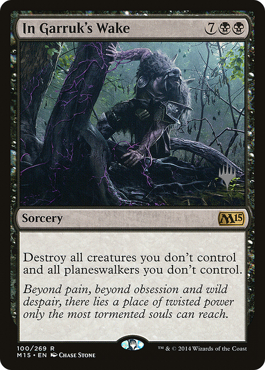 In Garruk's Wake (100) (Promo Pack) - Foil