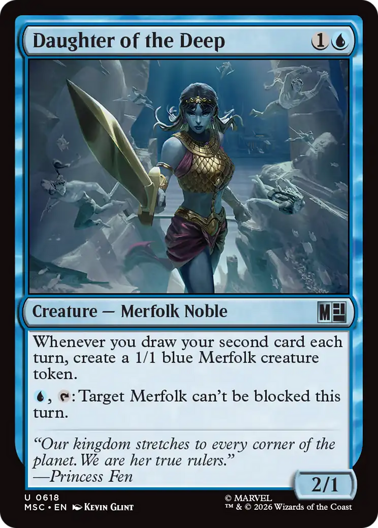 Daughter of the Deep (MSC) - Foil