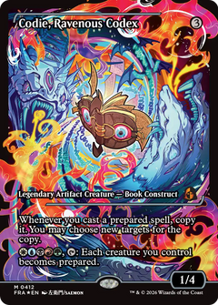 Codie, Ravenous Codex (0412) (Showcase) (FRA) - Foil