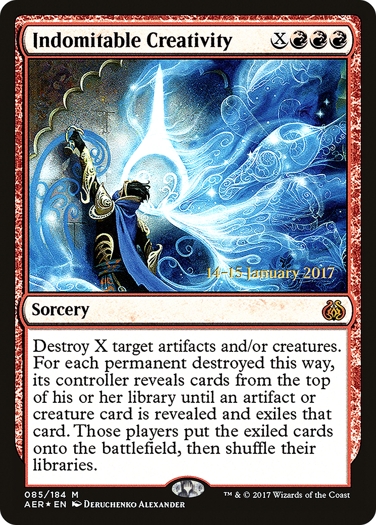 Indomitable Creativity (085) (Prerelease) - Foil