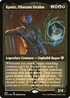 Kamiz, Obscura Oculus (188) (Display Commander) (Thick Stock) - Foil Etched