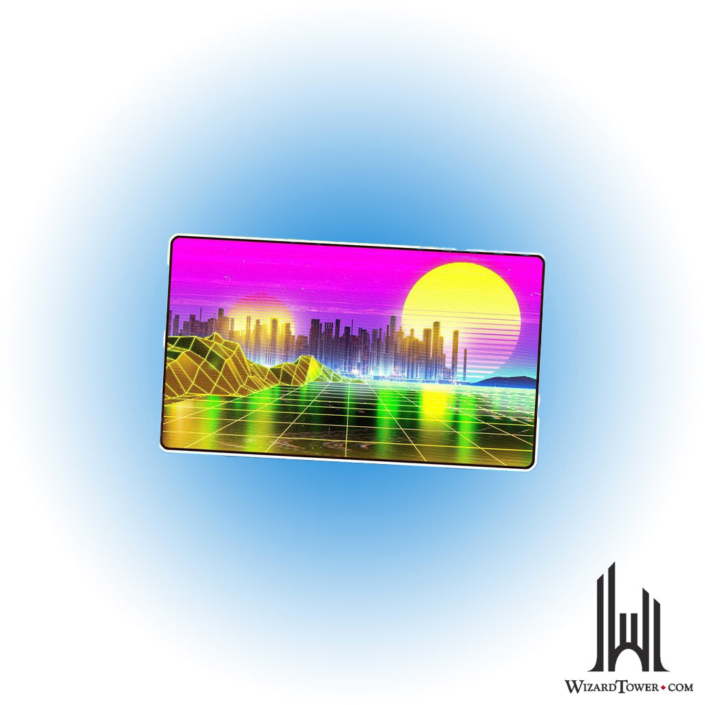 Playmat - Retrowave Plains