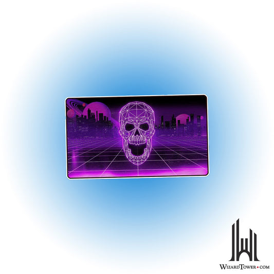 Playmat - Retrowave Skull Swamp