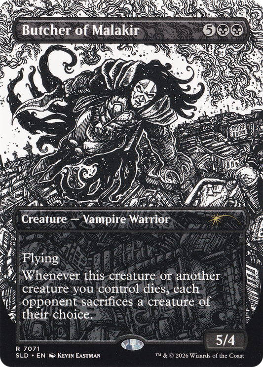 Butcher of Malakir (7071) (Borderless) (SLD)
