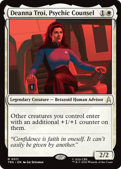 Deanna Troi, Psychic Counsel (TRK) - Foil
