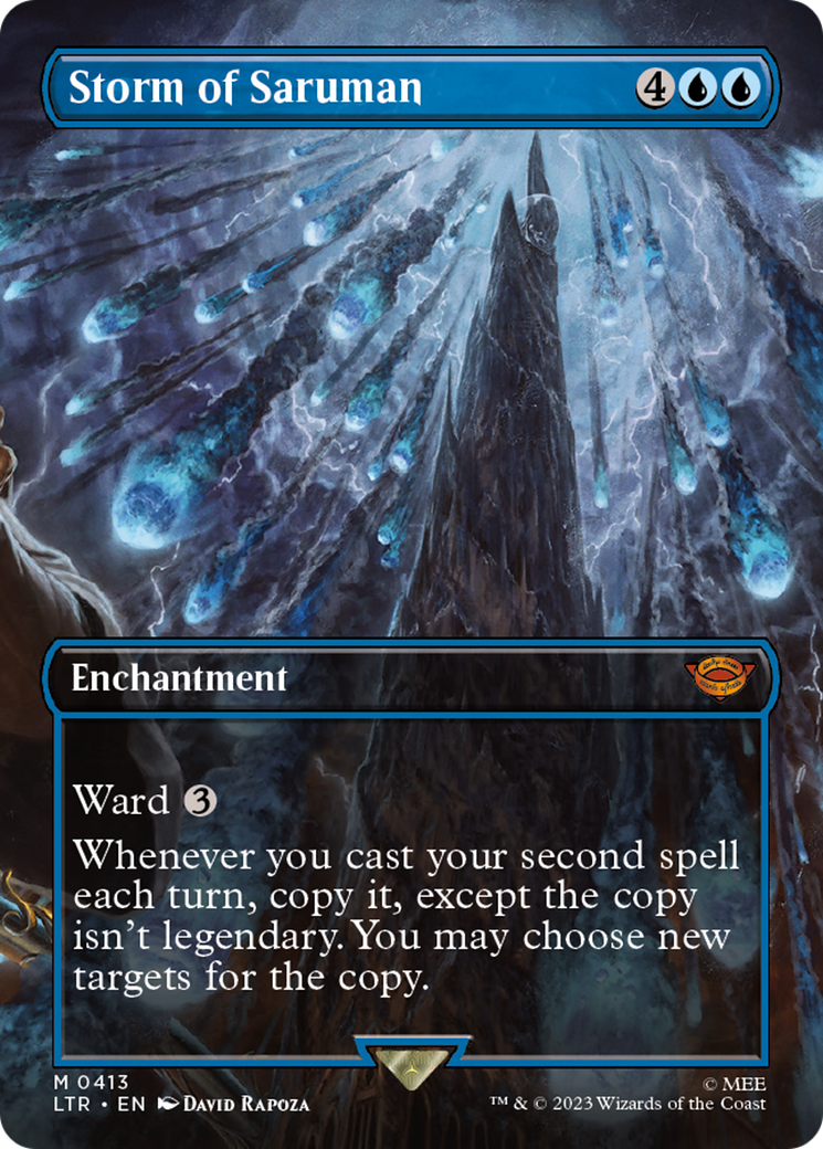 Storm of Saruman (0413) (Borderless) - Foil