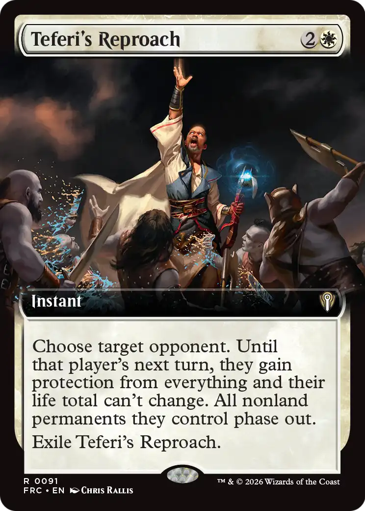 Teferi's Reproach (0091) (Extended Art) (FRC)