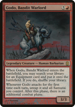 Godo, Bandit Warlord (Oversized) - Foil