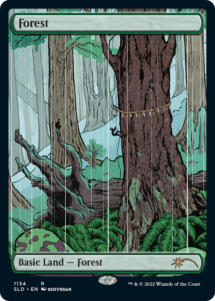 Forest (1134) (Textless) - Foil