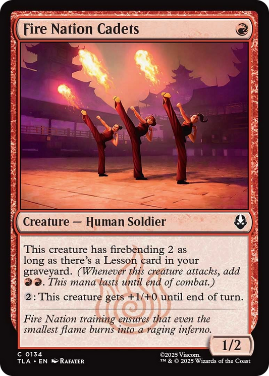 Fire Nation Cadets - Foil tla