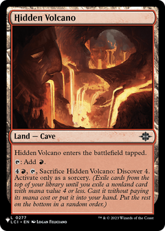 Hidden Volcano (0277) (PLST)