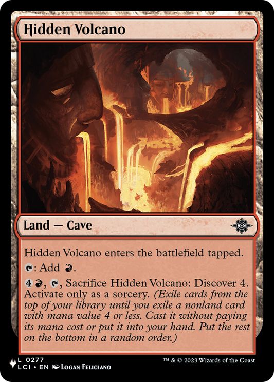 Hidden Volcano (0277) (PLST)
