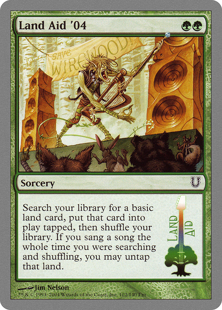 Land Aid '04 - Foil