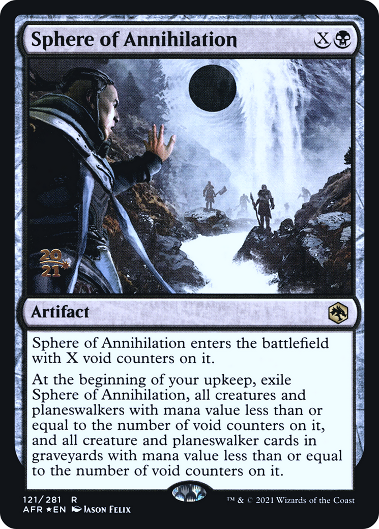 Sphere of Annihilation (121) (Prerelease) - Foil