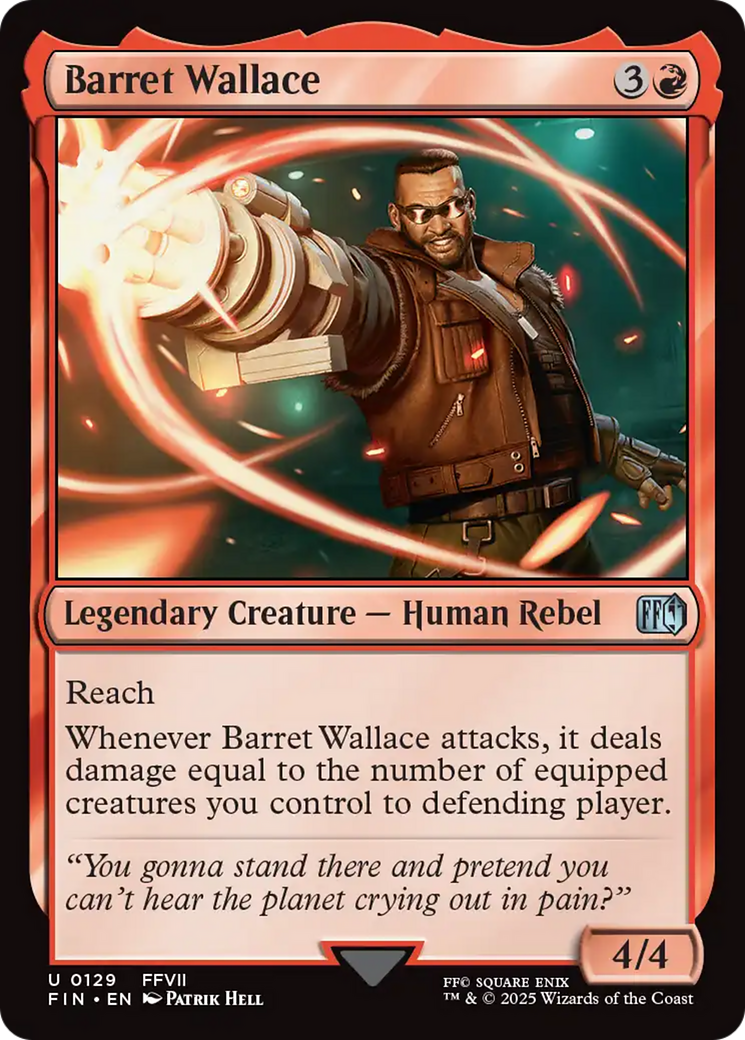 Barret Wallace (0129) - Foil