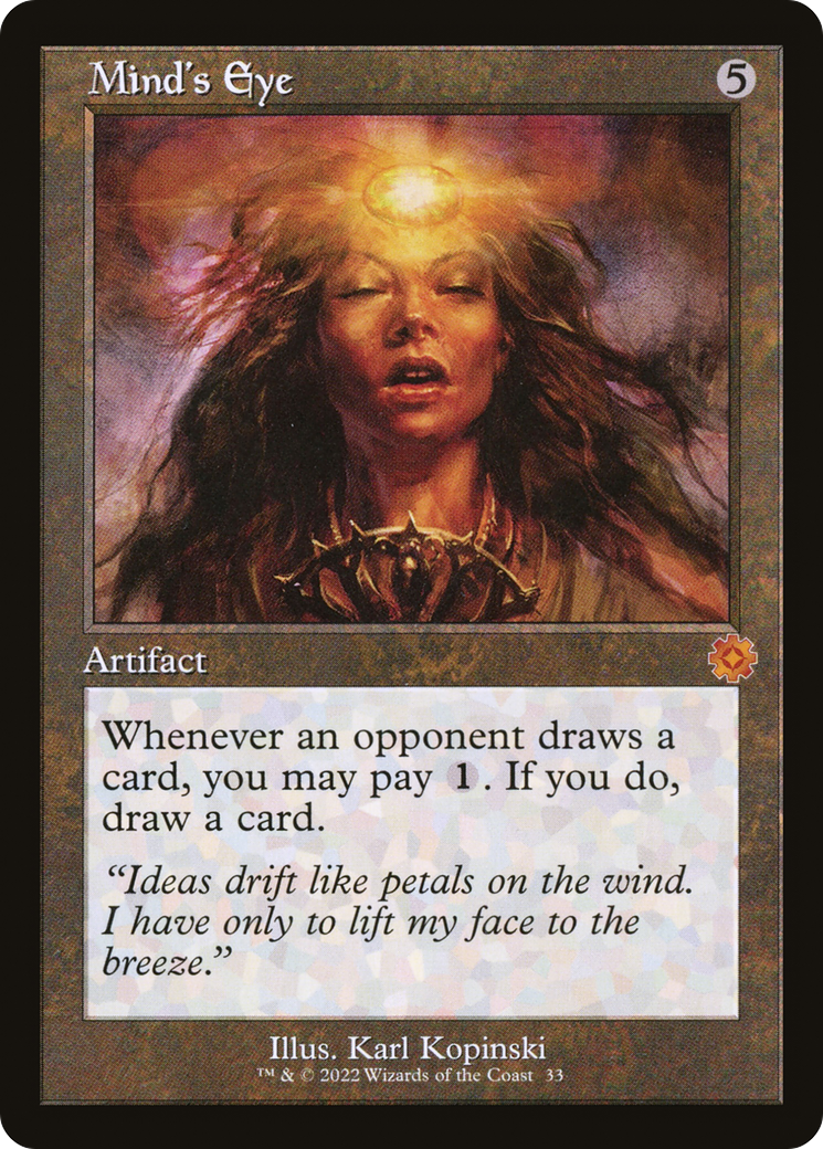 Mind's Eye (033) (Retro Frame)