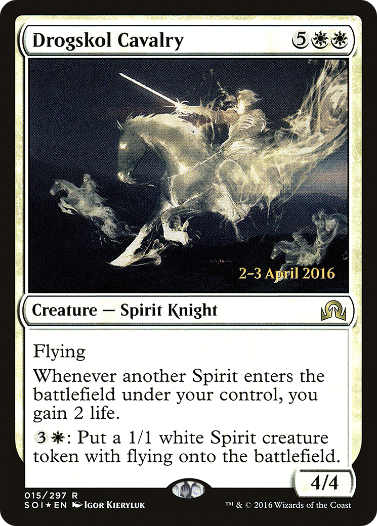 Drogskol Cavalry (015) (Prerelease) - Foil
