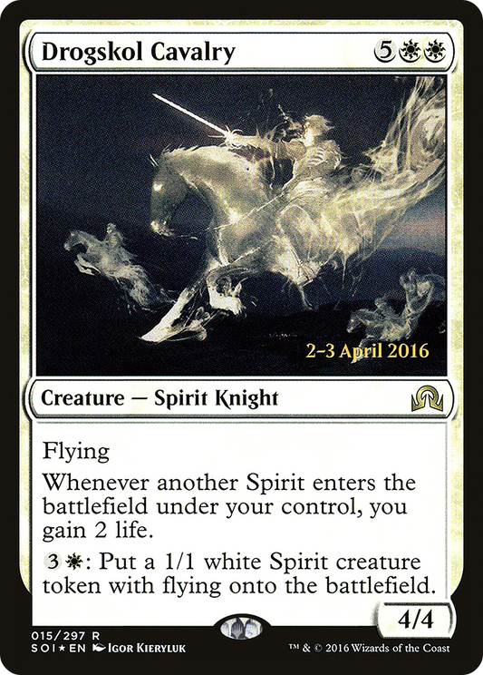 Drogskol Cavalry (015) (Prerelease) - Foil